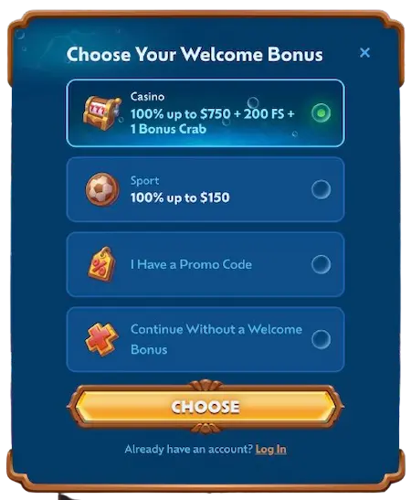 Winbay Casino CA reg